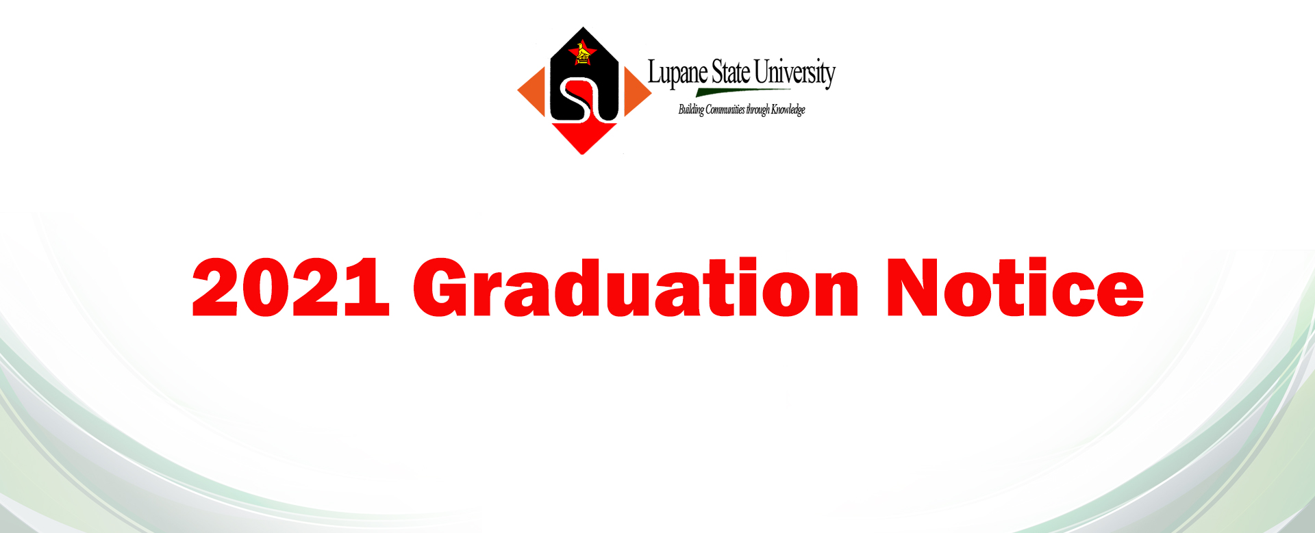 Ammended Graduation Notice