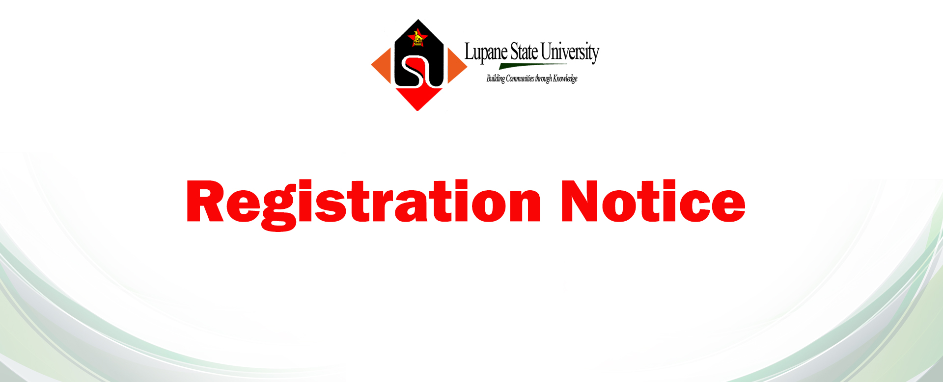 Registration Notice